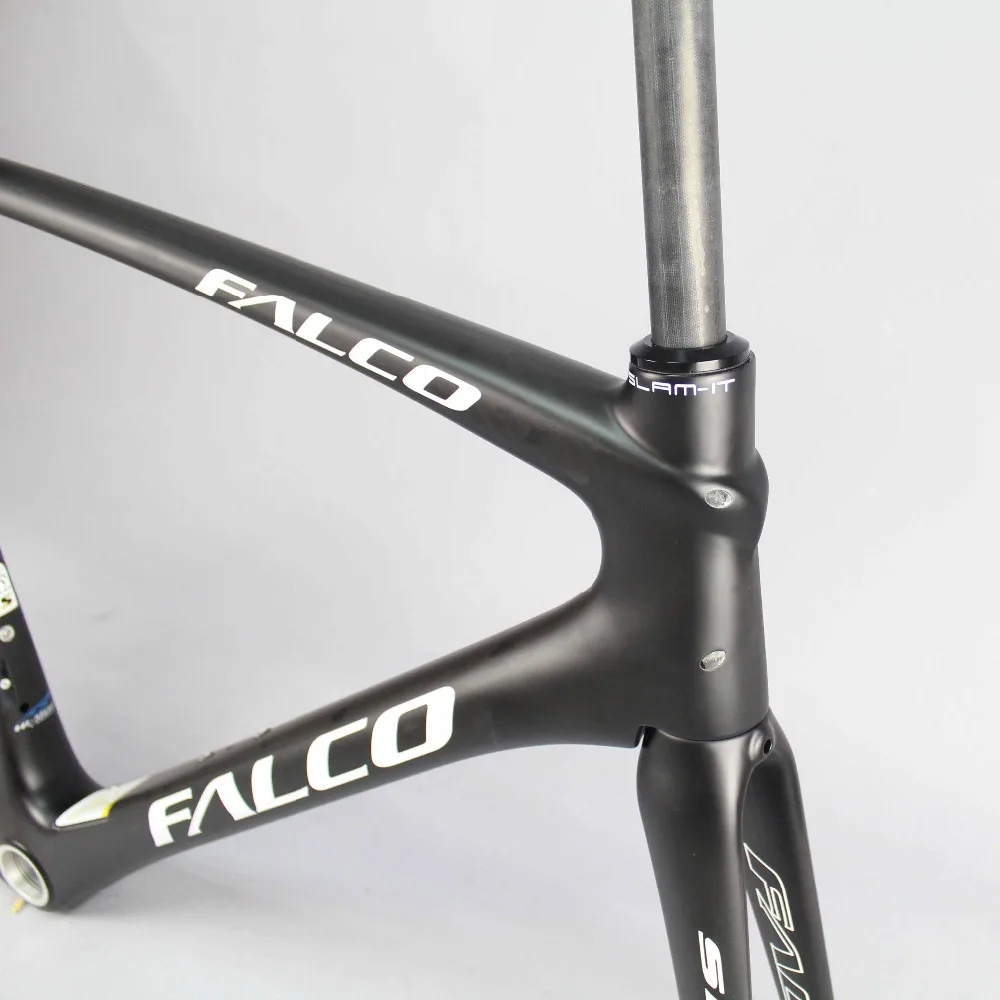 Углеродная рама для дорожного велосипеда FALCO T1000 велосипедная Рама