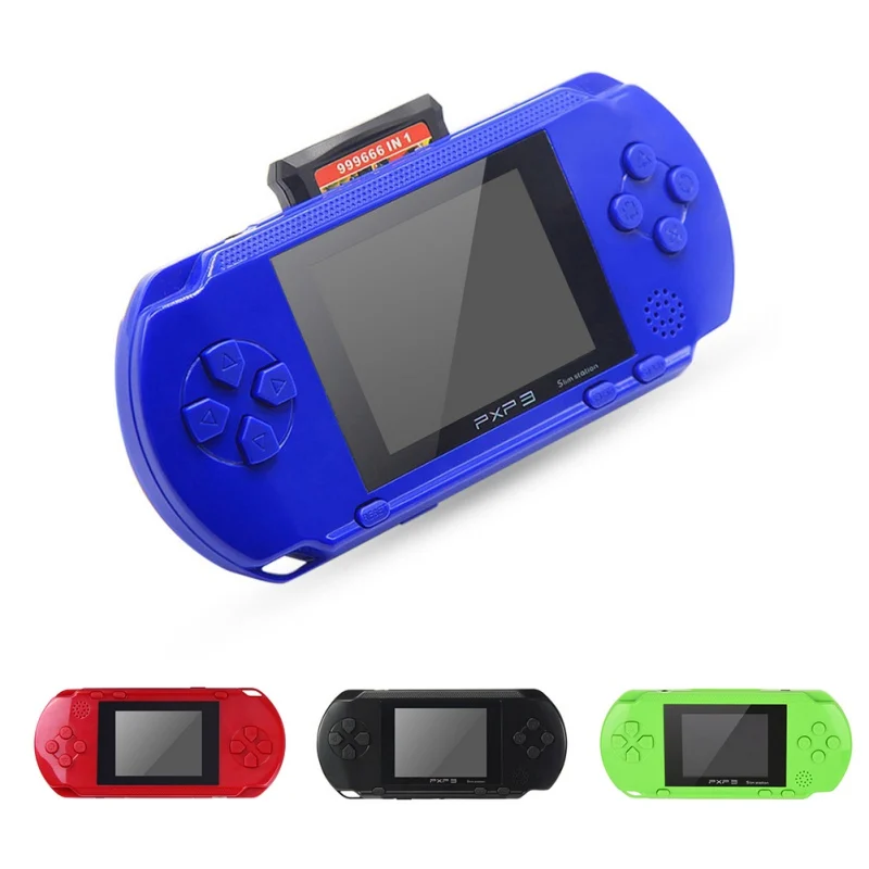 Classic 3 Inch 16 Bit PXP3 Slim Station Video Games Player Handheld Game +Free Game Card Console Built-in 150 Games Classic 3 Inch 16 Bit PXP3 Slim Station Video Games Player Handheld Game +Free Game Card Console Built-in 150 Games
