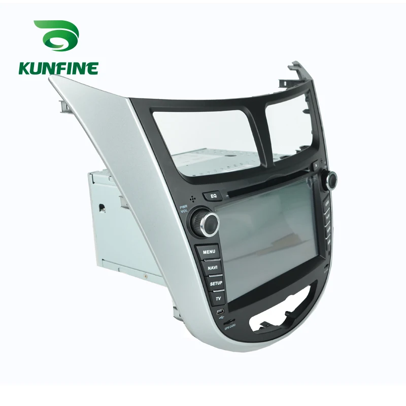 Car DVD GPS Navigation player for HYUNDAI Verna Accent Solaris 2011-2012 A