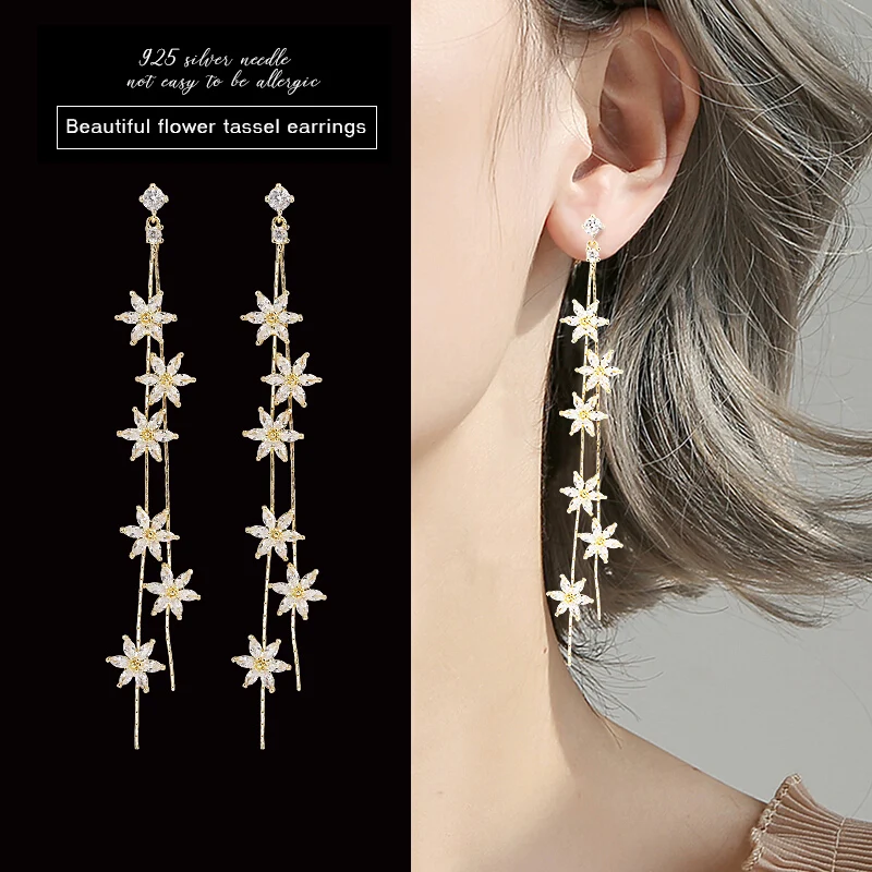 

personality cloud umbrella ear clip without ear hole female Korea simple and fresh ear nail students asymmetrical earring