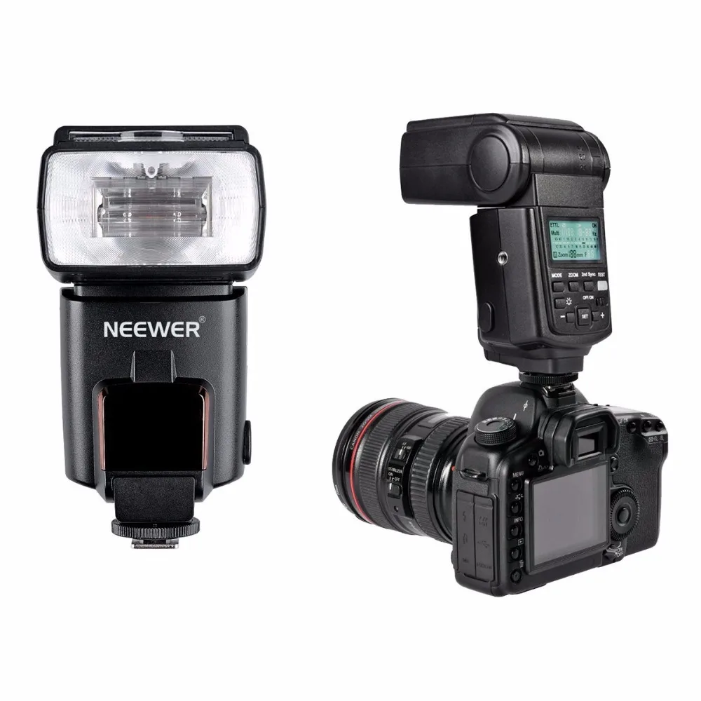 Neewer NW680 HSS Speedlite Flash E TTL Камера вспышка для Canon 5D MARK 2 6D 7D 70D 60D 50DT3I T2I и другие DSLR s|flash for