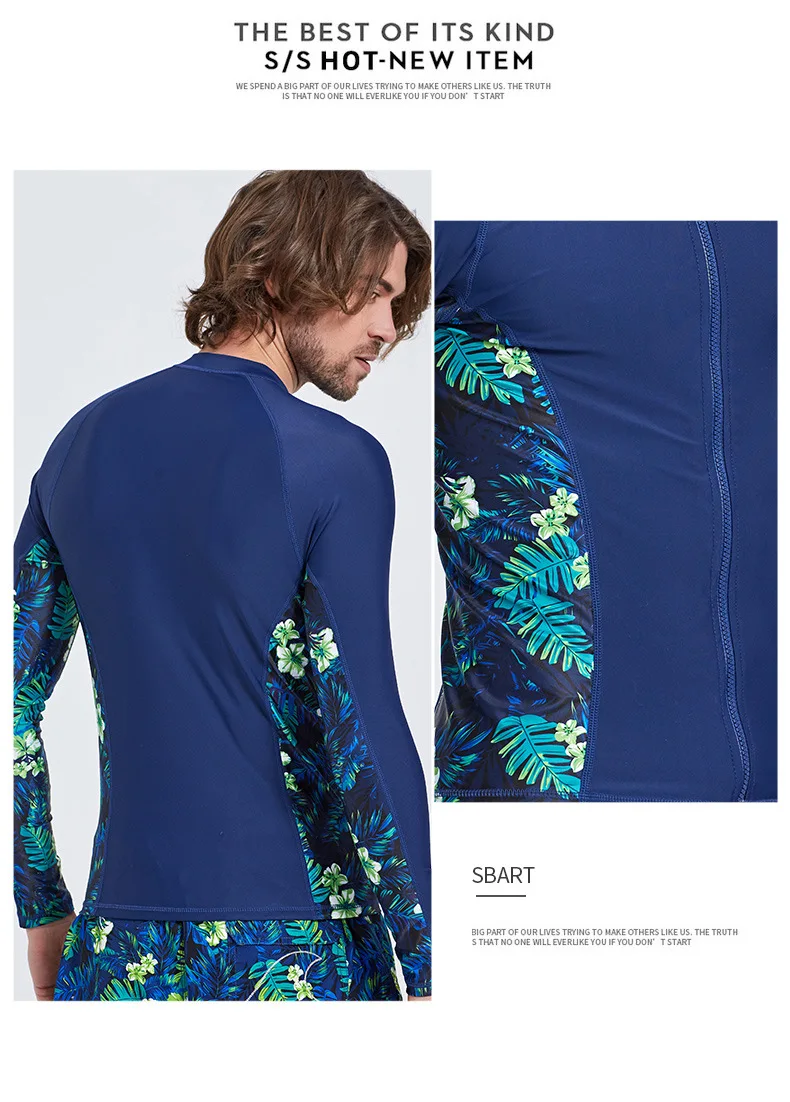 SBART Новая защита от ударов, мужской костюм для дайвинга эластичные спортивные штаны деление взрослых с длинными рукавами противомедузная куртка для серфинга S641
