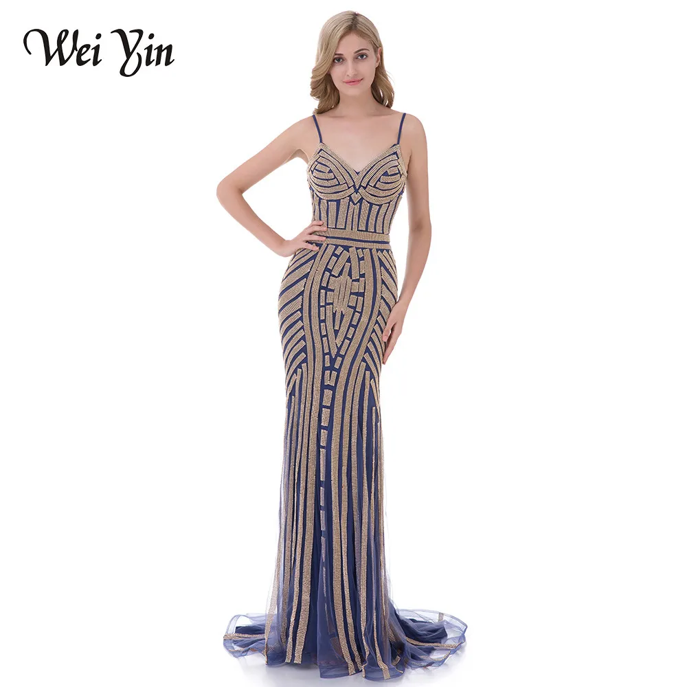 Robe De Soiree стильное вечернее платье реальные фотографии Тюлевое с кристаллами