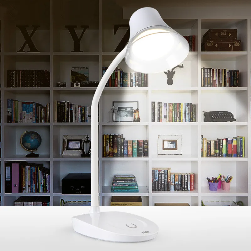 

Led Desk Lamp Lighting Led Eye Protection Table Lamp Simple Touch Three-speed Dimming Office Learning Reading Lamp