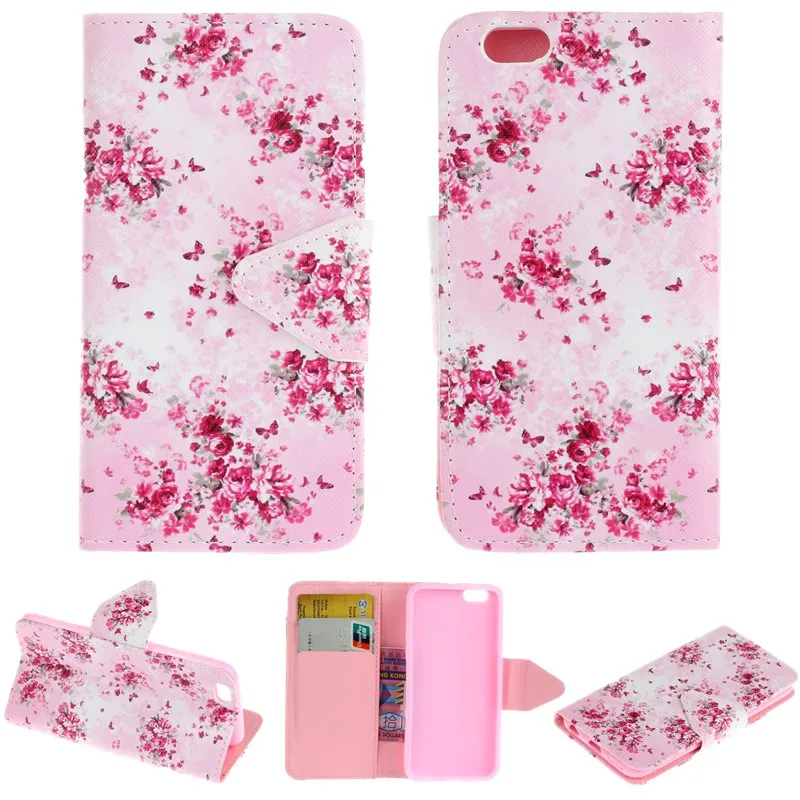 New Leather Flip wallet Case Stand Luruxy Cases Cover For iPhone 5 5s 6 6s 7 Plus For Samsung galaxy S3 S4 S5 Mini S6 S7 edge (4)