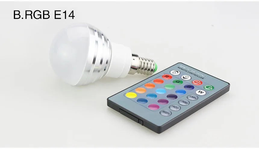 5W RGB RGBW LED bulb (20)