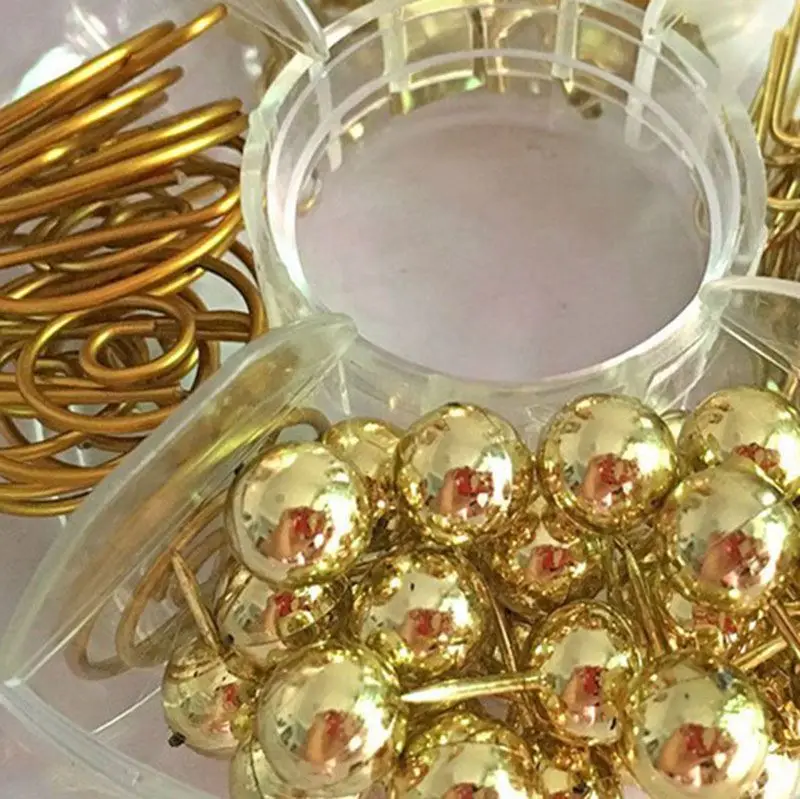 65 шт. декоративные скрепки набор, мульти-Вид Push-Pin карта тактики серьги-подвески с шипами зажим для бумаги зажим для школы, дома и офиса(G