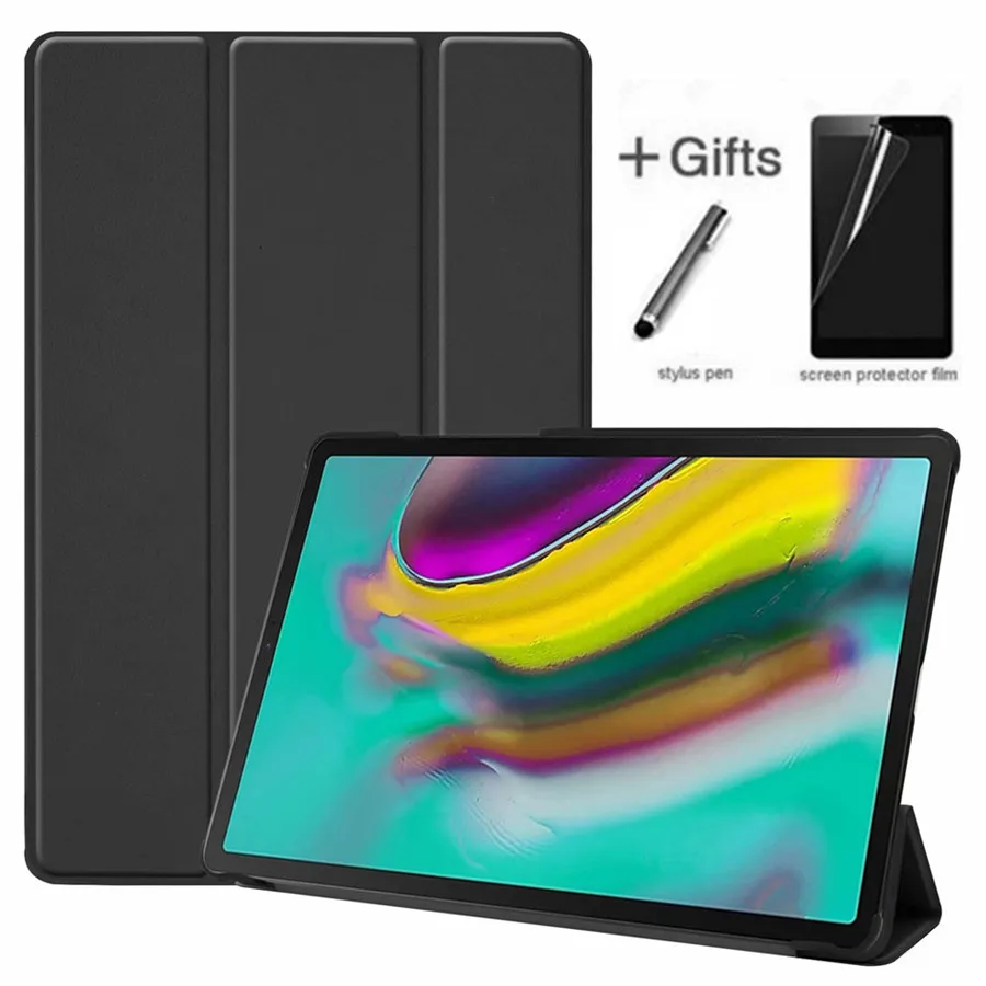 Tab S5e 10,5 T720 тонкий светильник, Твердый Чехол-книжка для samsung Galaxy Tab S5e 10,5 SM-T720 SM-T725