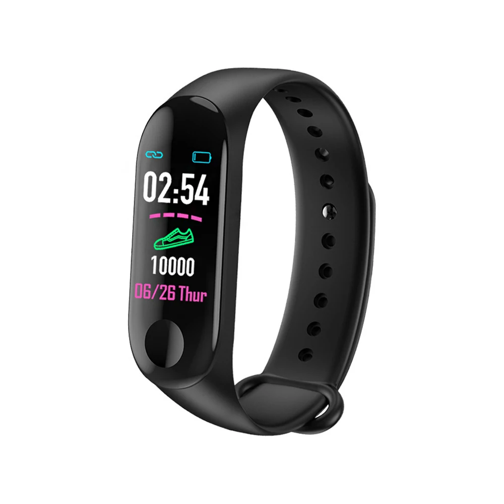 

Smart Band Wristband Heart Rate Monitor Blood Pressure Fitness Tracker Life Waterproof Smart Wristbands for Sport Business Strap