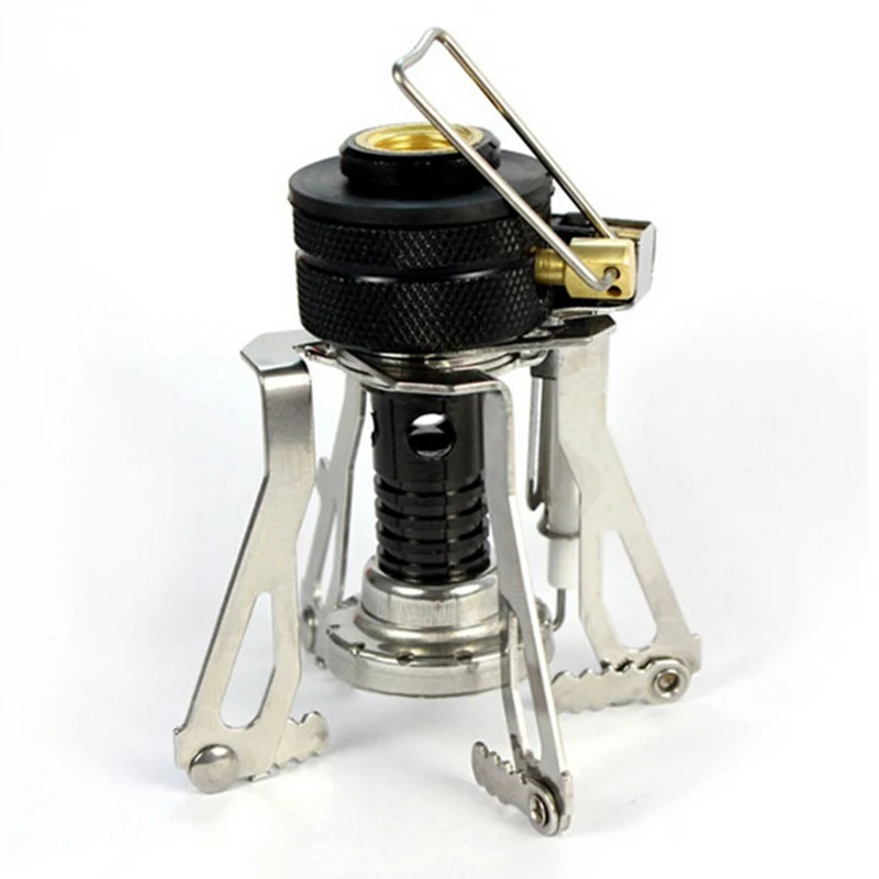 Mini Camping Stoves Folding Outdoor Gas Stove Portable Furnace Cooking Picnic Split Stoves Cooker Burners