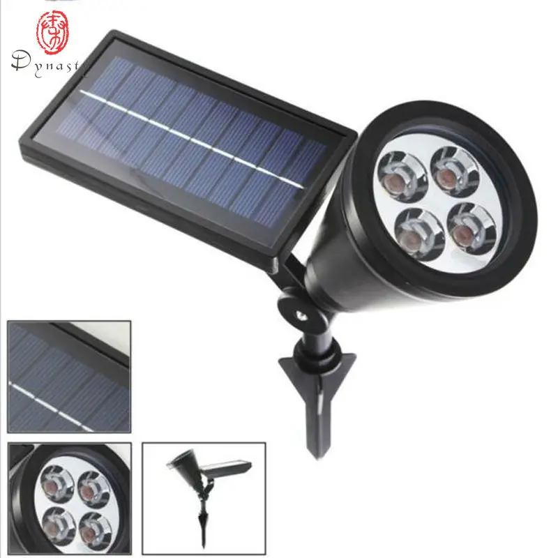 Goedkoop Dynastie Led Solar Gazon Lamp Outdoor Spot Light Landschap Spike Lichten Super Heldere Villa Binnenplaats Tuin Park Boom Decoratie