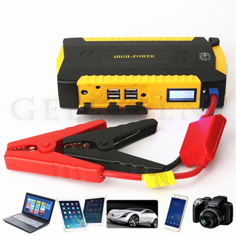  2020 Starting Device 600A 12V Portable Car Jump Starter Power Bank Petrol Diesel Car Charger For Ca