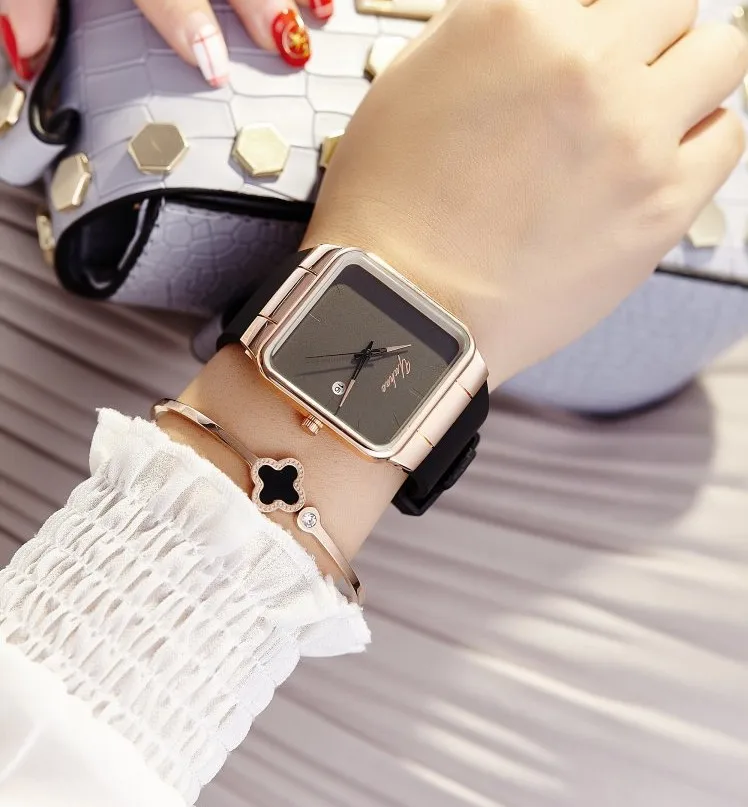 Часы женские кварцевые розовое золото|montre brand|montre femmemontre rose gold femme |