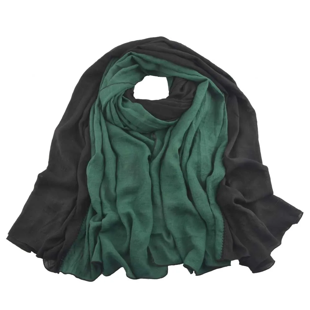 Bufandas invierno mujer, простой хлопковый лоскутный зимний шарф, пончо и накидки, женский платок, богемный палантин, зимний роскошный шарф