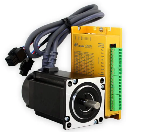 

NEW 3 phase 57 Nema23 Servo Closed Loop Stepper Motor and Driver Sets 3N.m Motor Length 100mm 1200rolls Cables kits