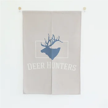 

XIAOKENAI 85CMx120CM Modern Room Divider For Bedroom Kitchen Decorative Door Curtain Tube Doorway Cotton Curtains Home Decor