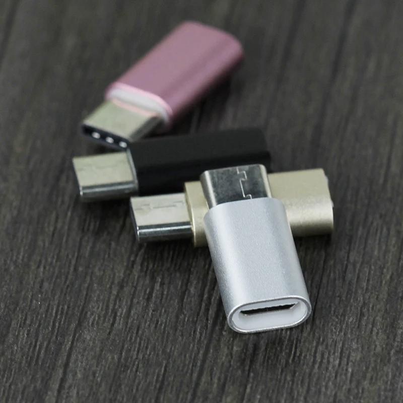 Thbelieve Adapter USB Type C Micro Mobile Phone Adapter USBC Adaptor Micro Female Connect Type C Male Adaptores Drop Shipping (5)