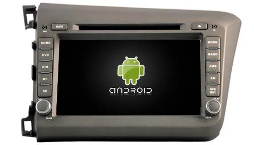 Android 6 0 font b CAR b font DVD player navigation FOR HONDA CIVIC 2012 LHD