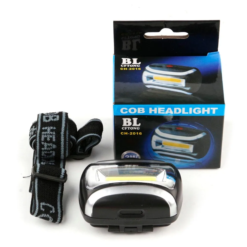 

NDTUSMZ Koplamp Hoge Kwaliteit LED Koplamp Mini Plastic Hoofd Licht Lamp Zaklamp 3AAA Torch Voor Camping Wandelen GEEN Battery