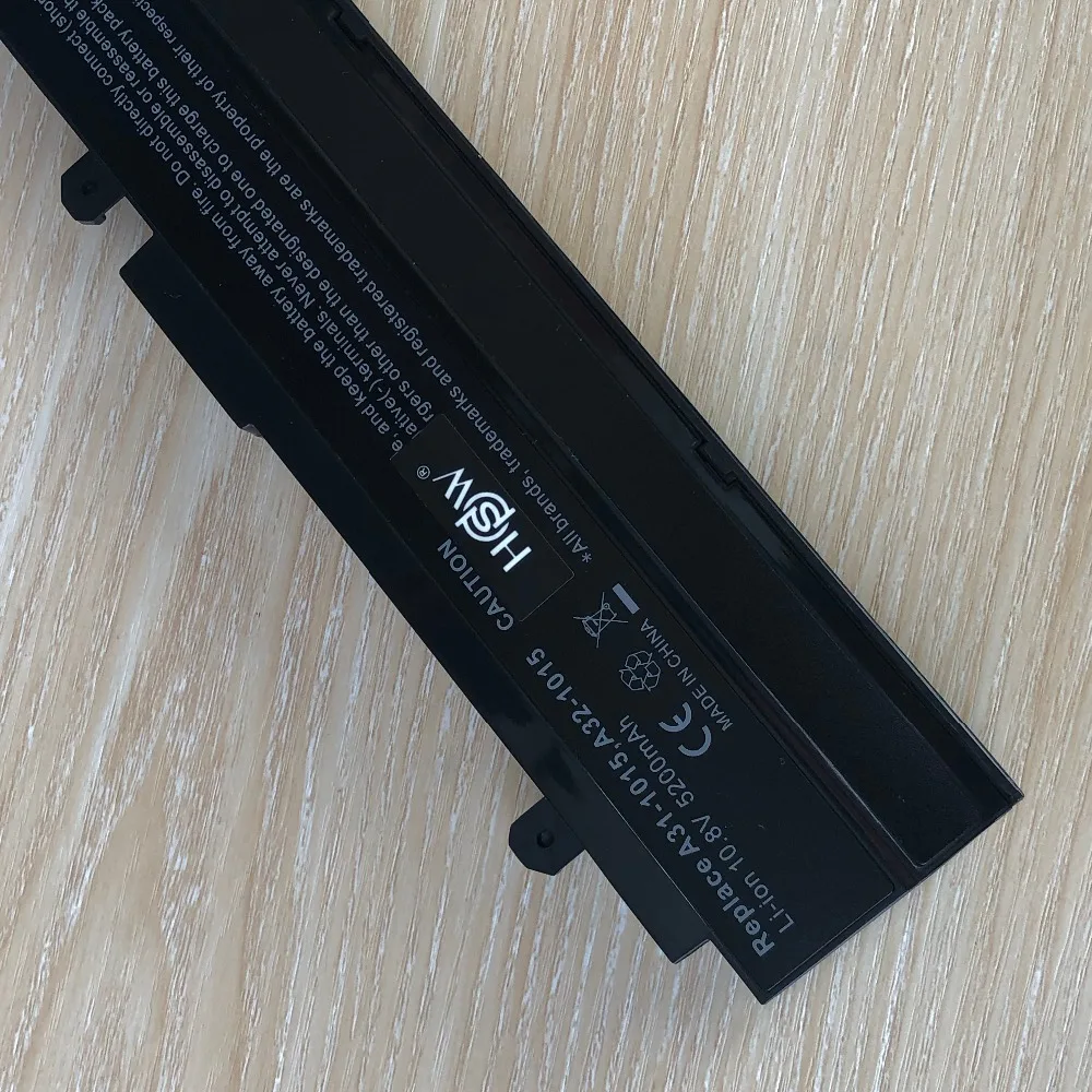 HSW 4400mAh 6 ячеек Аккумулятор для ноутбука ASUS A32 1015 A31 AL31 1015|Аккумуляторы ноутбуков| |