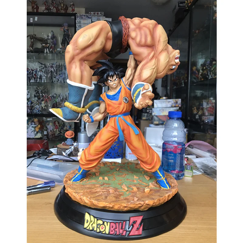 

Dragon Ball Statue Son Goku Lift Nappa Full-Length Portrait Limit Bust GK Action Figure Collectible Model Toy 16'' P1164