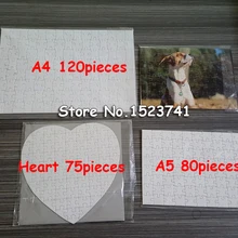 10x A5 A4 машина для термопресса DIY пустая сублимационная машина для печати паззл уникальный подарок для термопресса переводная бумага