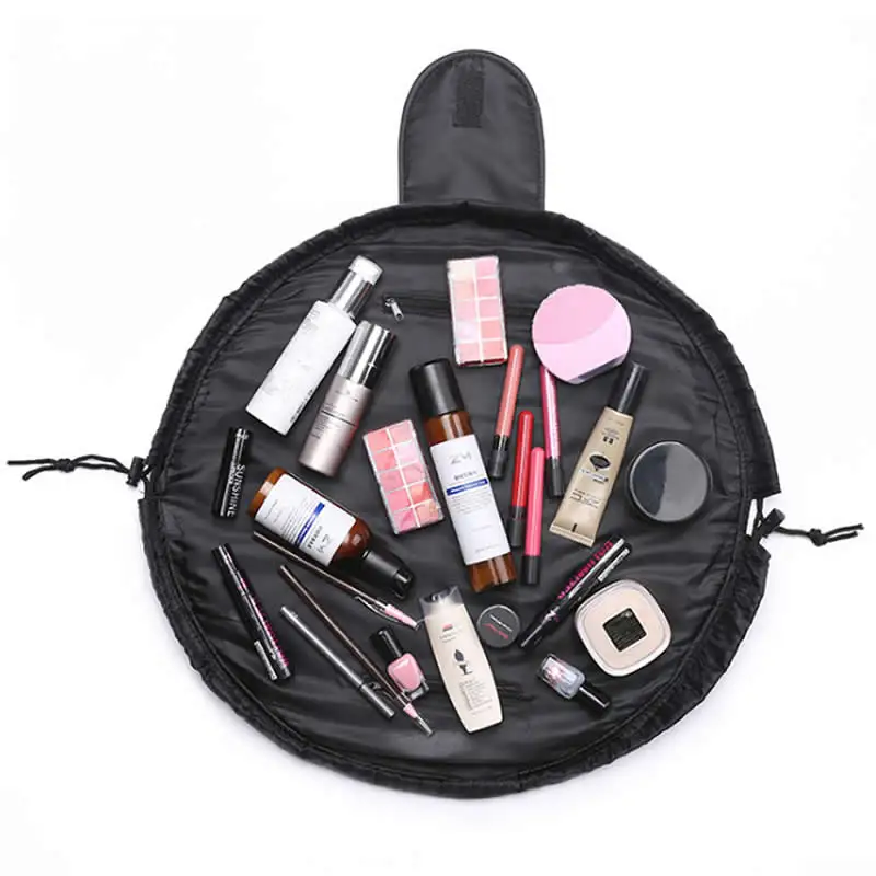 Creative Lazy Cosmetic Bag Large Capacity Portable Drawstring Makeup Storage Artifact Magic Travel Pouch Make Up Beauty Wash Kit Creative Lazy Cosmetic Bag Large Capacity Portable Drawstring Makeup Storage Artifact Magic Travel Pouch Make Up Beauty Wash Kit