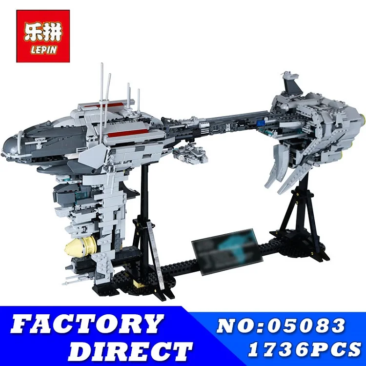 

Lepin 05083 1736Pcs MOC Star Series Wars The Nebulon-B Medical Frigate Building Blocks Bricks Children Educational Toys Gifts