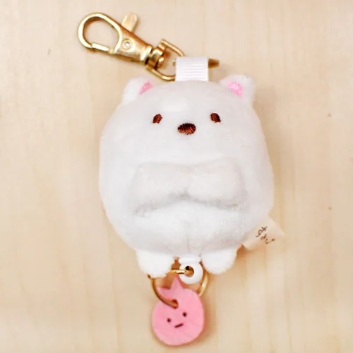 Новый брелок с котом из стекла японский плюшевый Sumikko Gurashi угол San X подвеска био