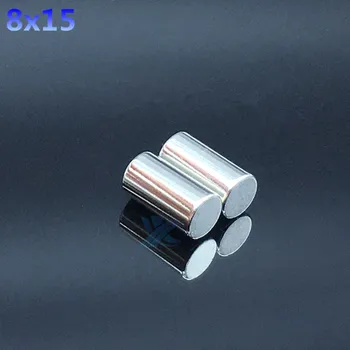

20pcs Bulk Small Round NdFeB Neodymium Disc Magnets Dia8mm x 15mm N35 Super Powerful Strong Rare Earth Magnet Free Shipping 8*15