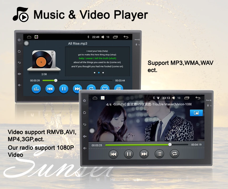 4 Music video player