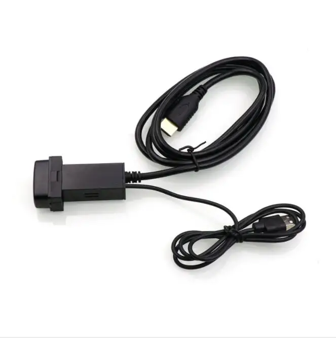 Автомобильный USB аудио вход зарядное устройство с HDMI разъем использовать для Mitsubishi, ASX, Lancer, Outlander, Pajero, Zinger, Fortis, Soveran