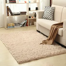 Супер мягкий шелк Шерстяной Ковер Крытый Современный утолщаются ВОРСИСТОМ ковер шелковые коврики Спальня коврик для йоги маленьких ковер для детской комнаты