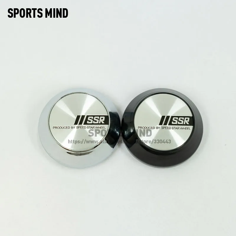 

4PCS/lot 65MM Wheel Center Hub Caps for SSR PRODUCED BY SPEED STAR WHEEL Emblem Logo Car Accessories
