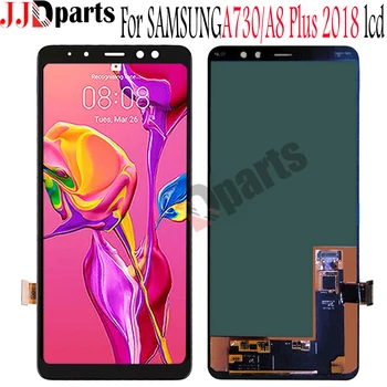 

6.0"For SAMSUNG A8 Plus 2018 LCD display Touch Screen Digitizer Assembly A730 A730F lcd Display For SAMSUNG A730 LCD Replacement