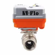 2 Way 3/" 24VAC/DC 110-230VAC 0-10 V/4-20ma контроль пропорциональный интегральный моторизованный электрический шаровой кран