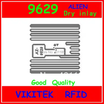

Alien authoried 9629 UHF RFID dry inlay 860-960MHZ Higgs3 915M EPC C1G2 ISO18000-6C can be used to RFID tag and label