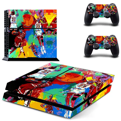 GYTM1011 Граффити Радуга Six осада PS4 кожи стикеры Наклейка для sony playstation 4 консоли и 2 контроллеров PS4 скины стикеры винил - Цвет: GYTM1011