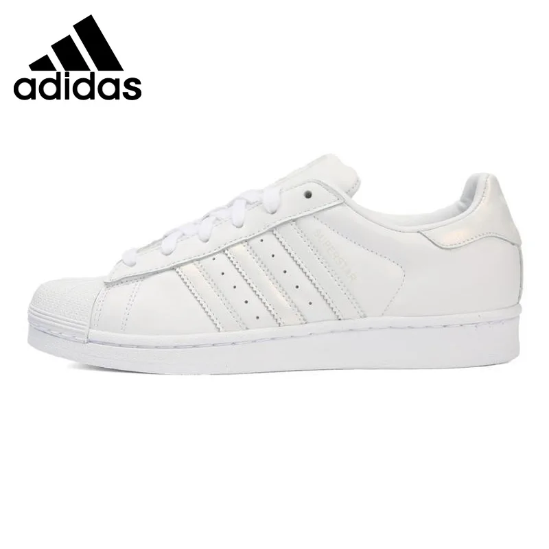 Оригинальное новое поступление 2018 Adidas Originals SUPERSTAR W Женская обувь для