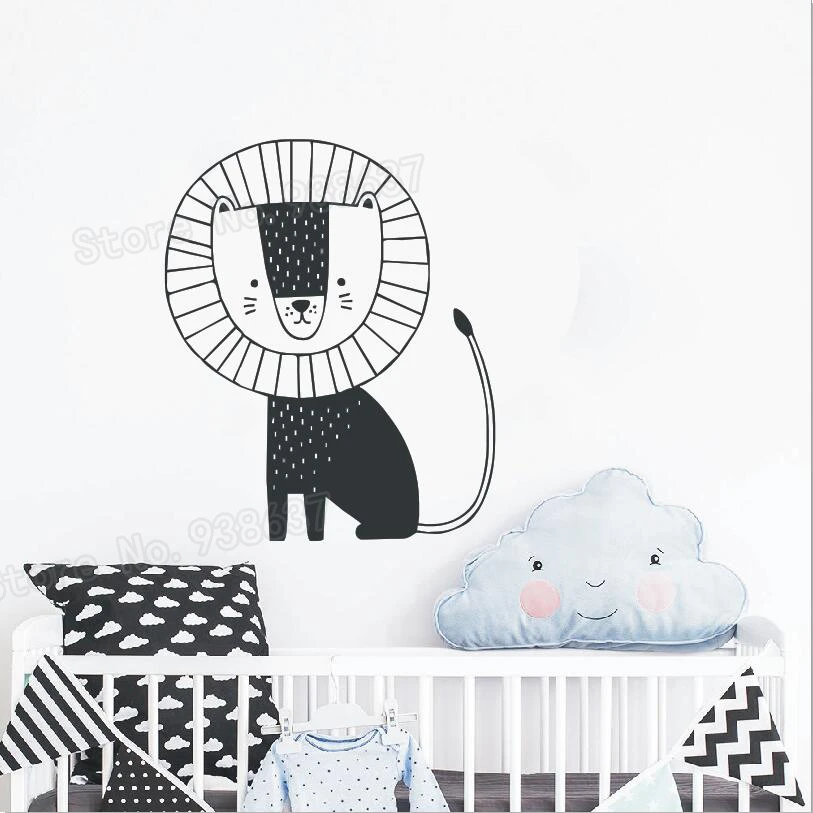 lion wall art nursery