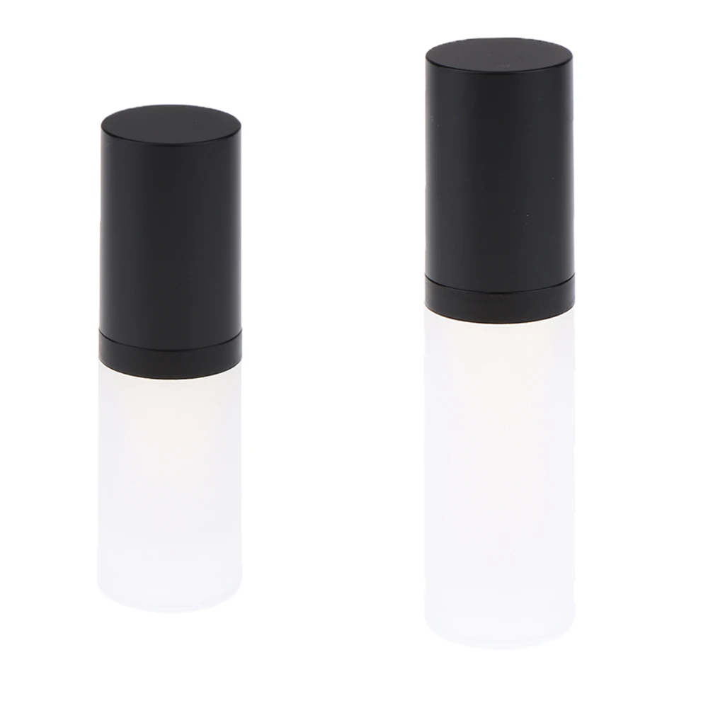 2pcs 20ml/30ml Empty Airless Lotion Cream Pump Bottles Dispensers 2pcs 20ml/30ml Empty Airless Lotion Cream Pump Bottles Dispensers