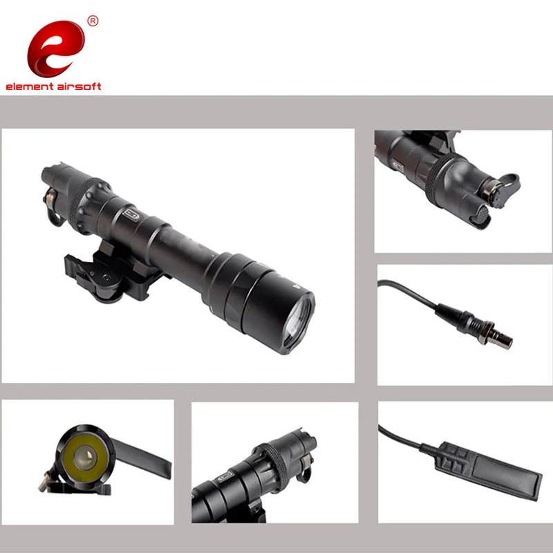 Element Airsoft оружие, винтовка светильник M622U АРМАС 320 люмен Surefir Охота подсветка для оружия пистолет светильник EX446