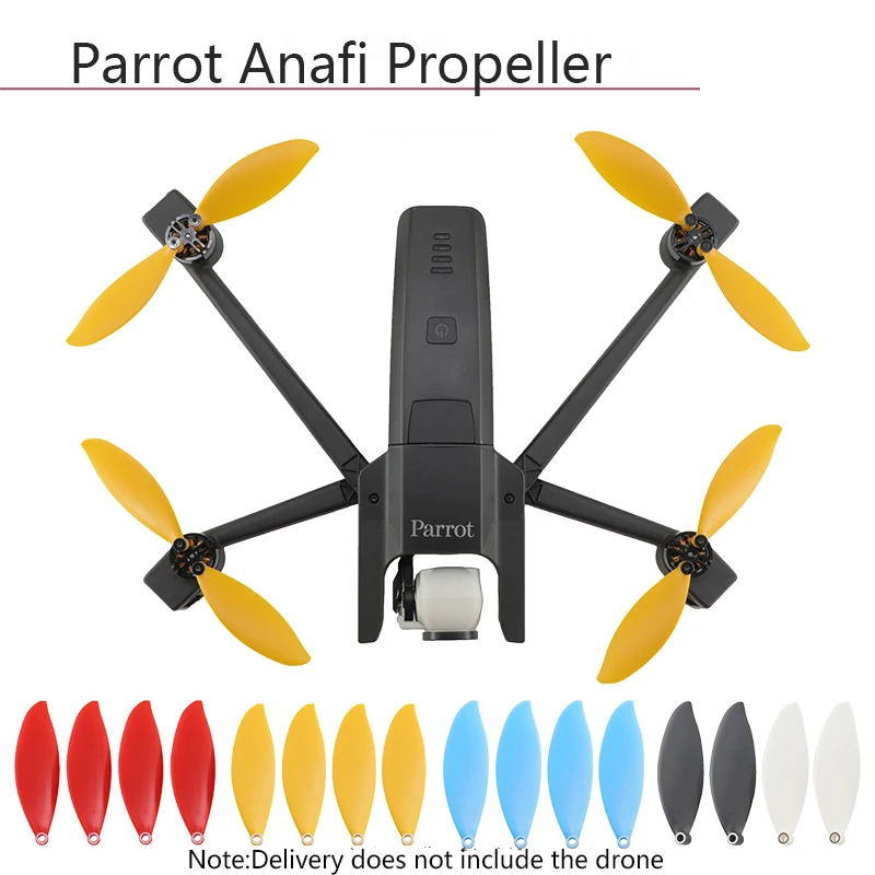 

8pcs/1set Folded CW CCW Propeller Blades with Wrench for Parrot ANAFI Portable Foldable 4K Replacement Props Parts Accessories