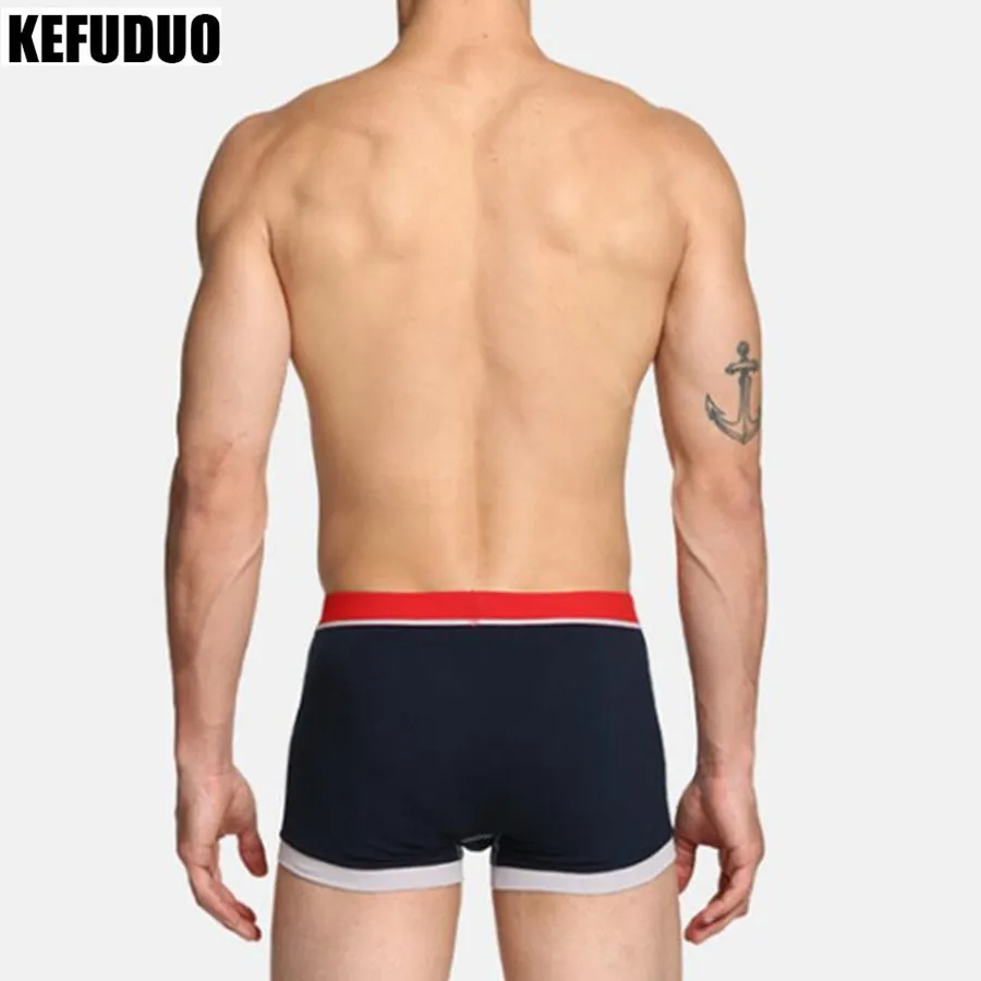 KEFUDUO 7 шт./лот Для мужчин s Нижнее белье Хлопковые трусы дышащий шорты боксеры