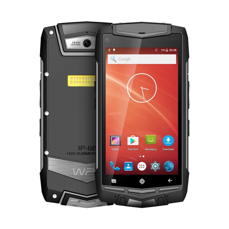 UNIWA V1H 2G GSM 3g 4G LTE 5,0 дюймов Большой экран прочный безопасный смартфон Android 5,0 телефон 4300 мАч большой аккумулятор четырехъядерный