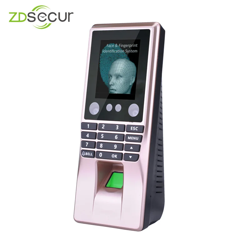 

Unique Facial and Fingerprint Access Control Machine with the Alarm Function ZDM10