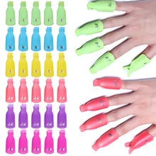 5 шт./компл. для снятия лака для ногтей Обертывания пластиковая замачиваемая крышка фиолетовый зажим для ног для ногтей УФ Гель-лак для удаления ногтей инструменты для дизайна ногтей