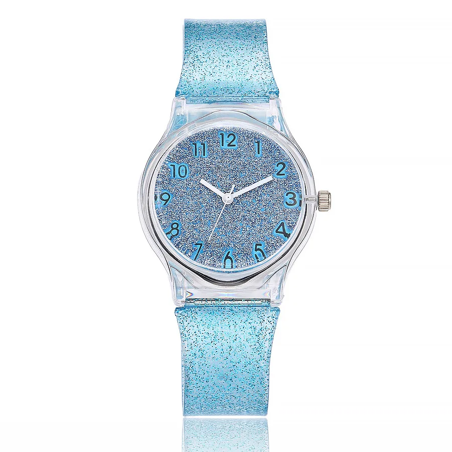 

Fashion Ladies Watch Geneva New Colorful Silicone Women Watches Simple Star Digital Quartz Wrist Watch Female orologio donna