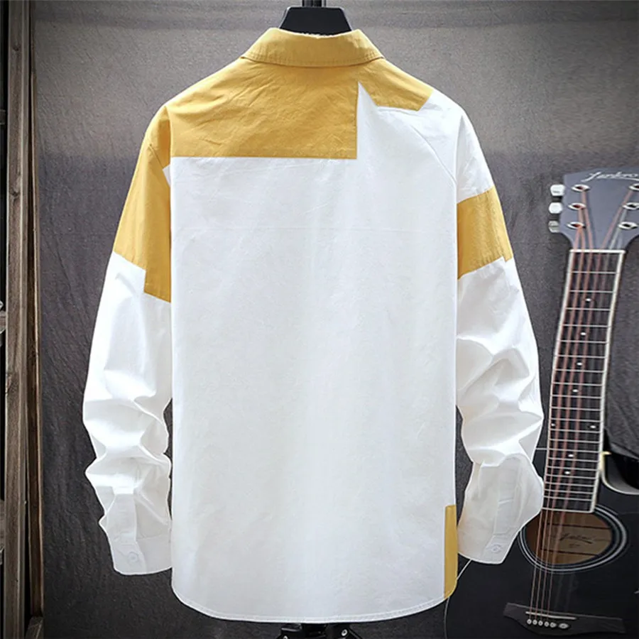 2019 Mens new surfing shirt long-sleeved shirt casual fashion plus size swimming suit for men long camiseta surf quick-dry 30J22 (10)