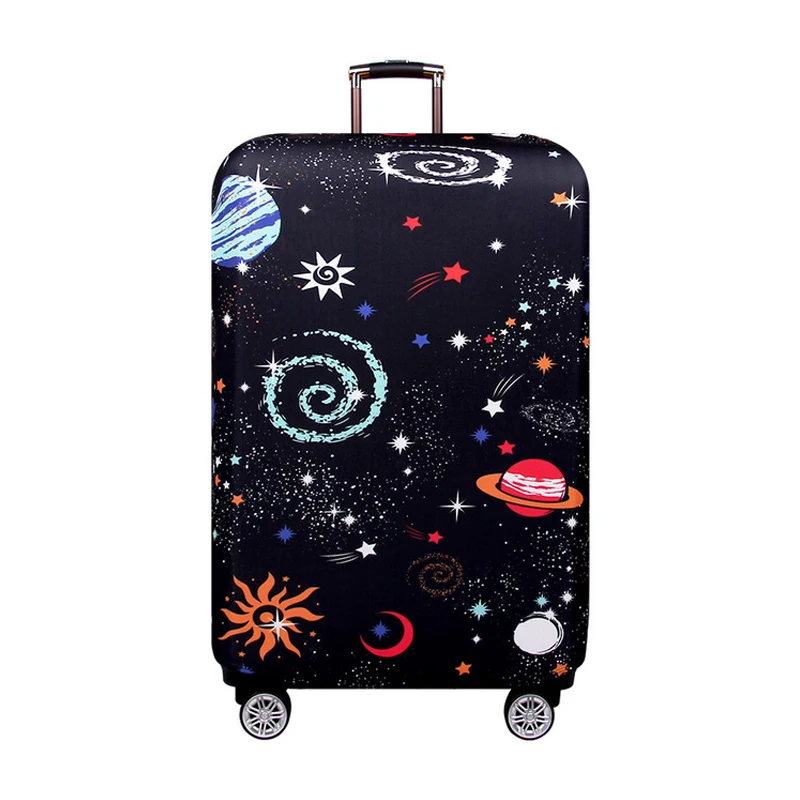 Толстый Звездный дорожный защитный чехол для чемоданов, Чехол для багажа, 18-32 дюйма, эластичный чехол для тележки, пылезащитный чехол